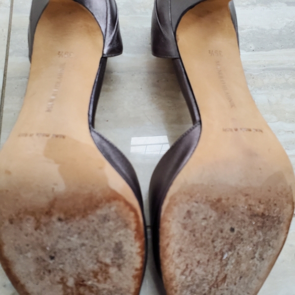 Manolo Blahnik D'Orsay peep toe - Picture 6 of 7